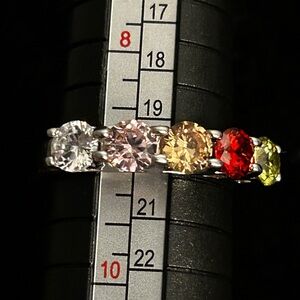 Sterling 925 Eternity style ring. Size 9